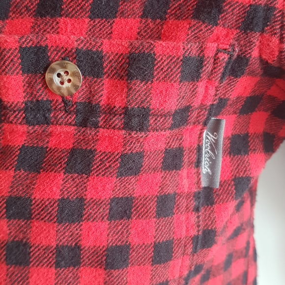 WOOLRICH Trout Run Flannel Buffalo Plaid Shirt Sm - Picture 3 of 7